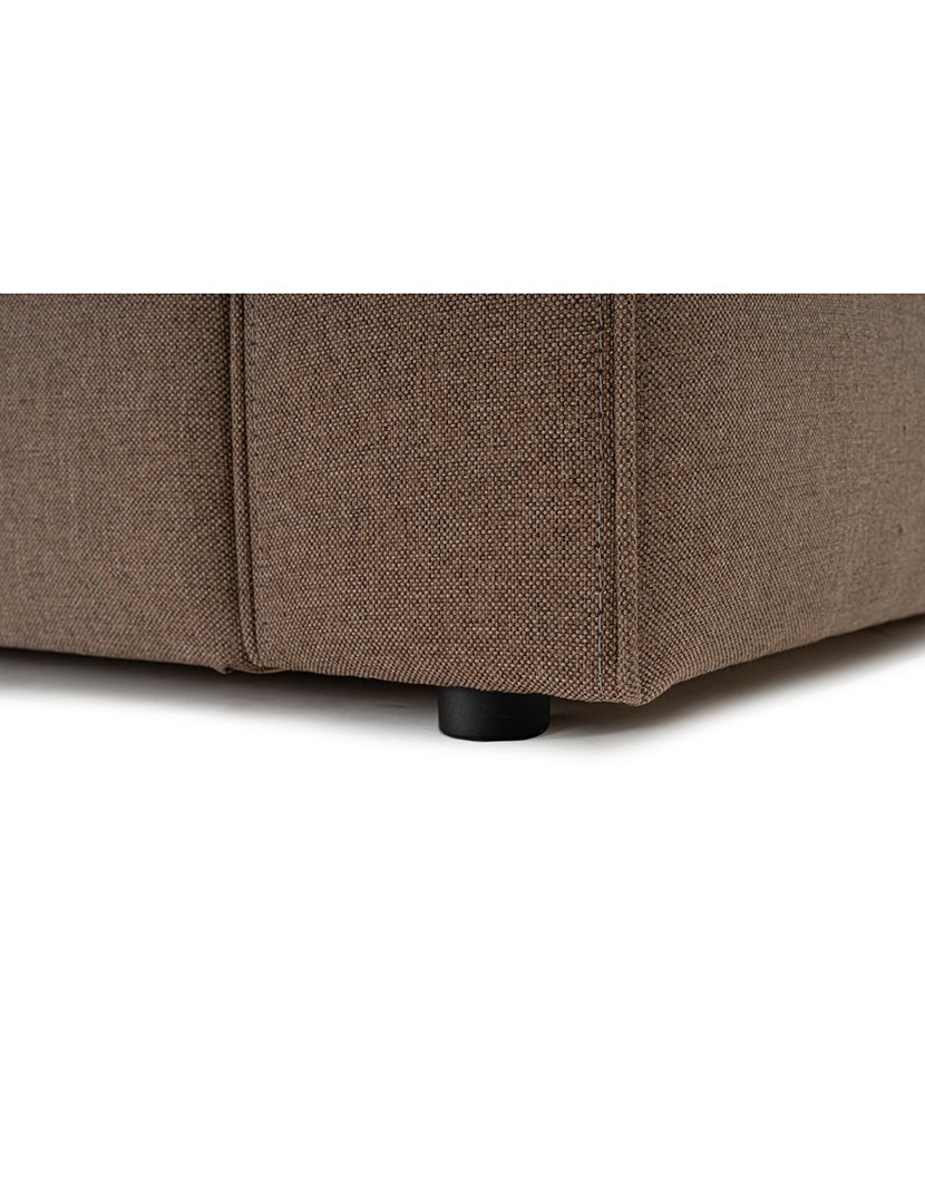 Sofá Modular Chaise Longue Direito Mora XL Castanho