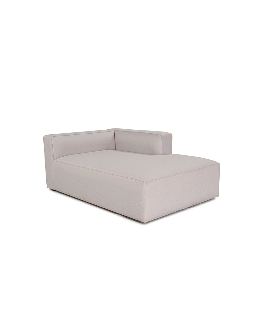 Sofá Modular Chaise Longue Esquerdo Mora XL Cru