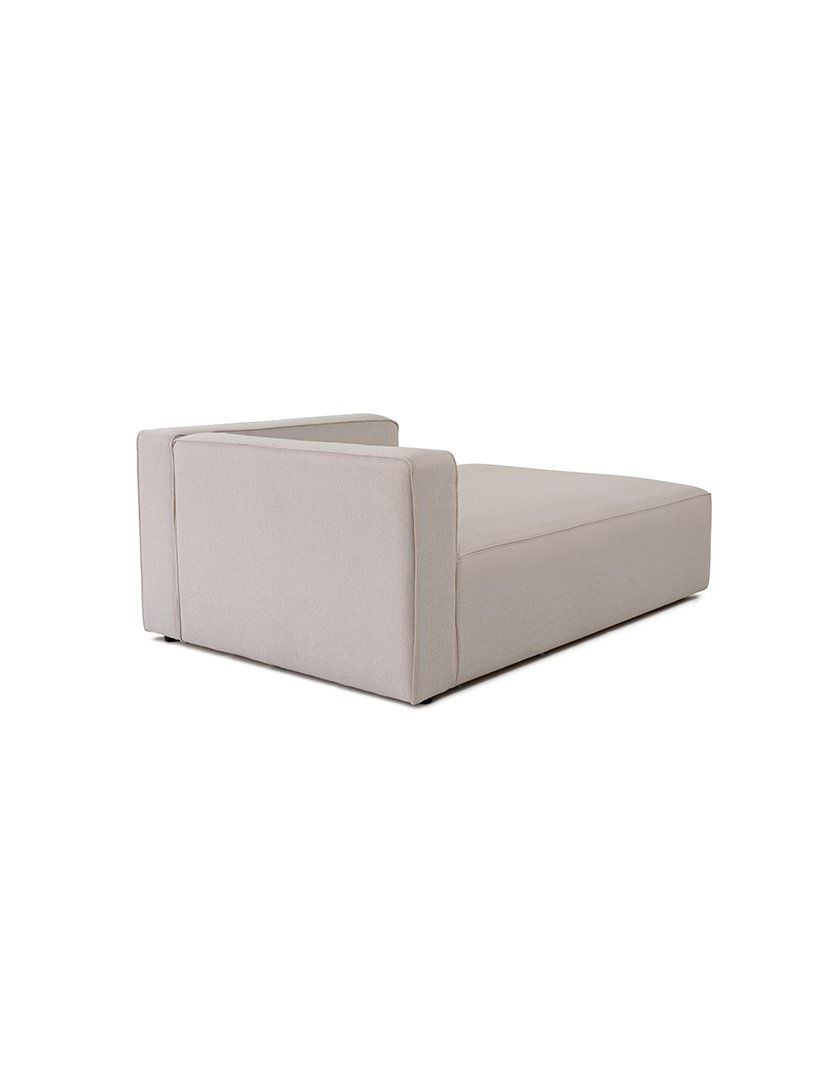 Sofá Modular Chaise Longue Esquerdo Mora XL Cru