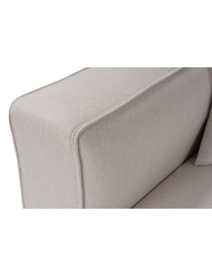 Sofá Modular Chaise Longue Direito Mora XL Cru