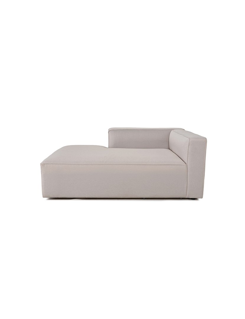 Sofá Modular Chaise Longue Direito Mora XL Cru