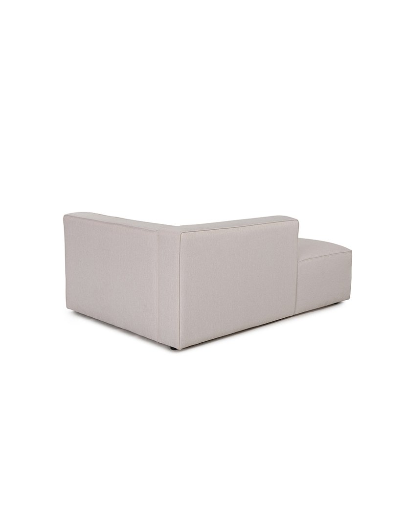 Sofá Modular Chaise Longue Direito Mora XL Cru