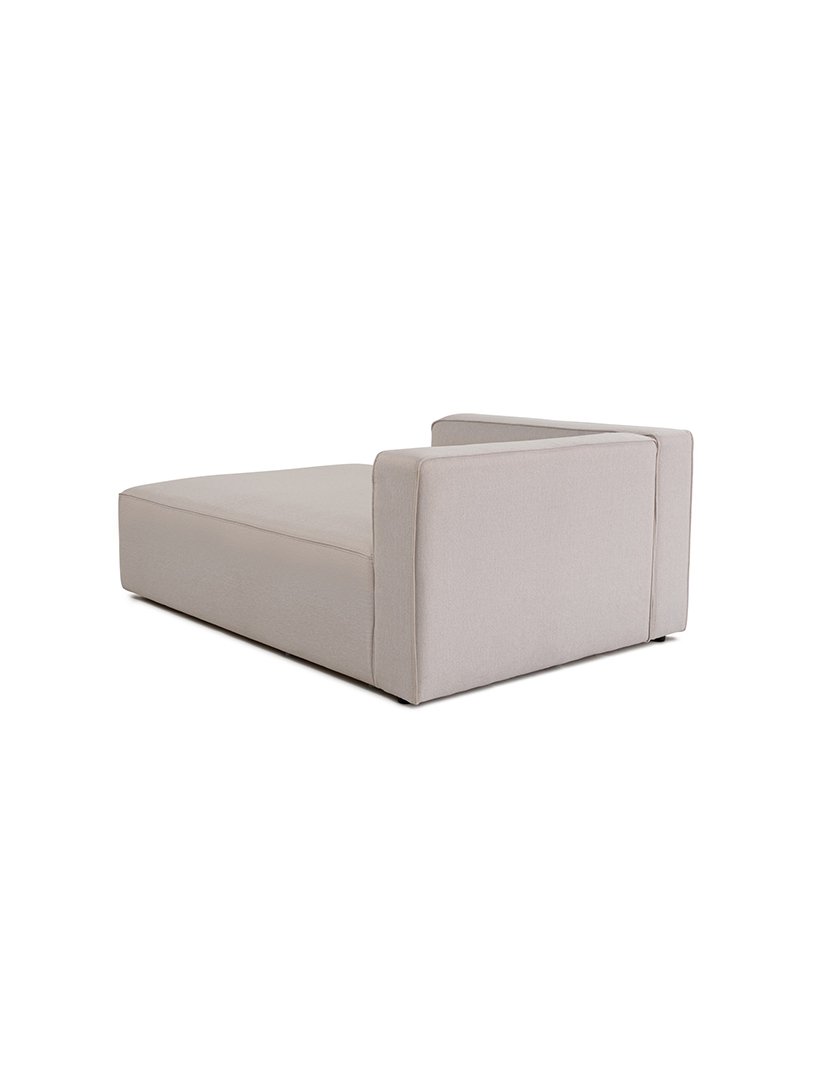Sofá Modular Chaise Longue Direito Mora XL Cru