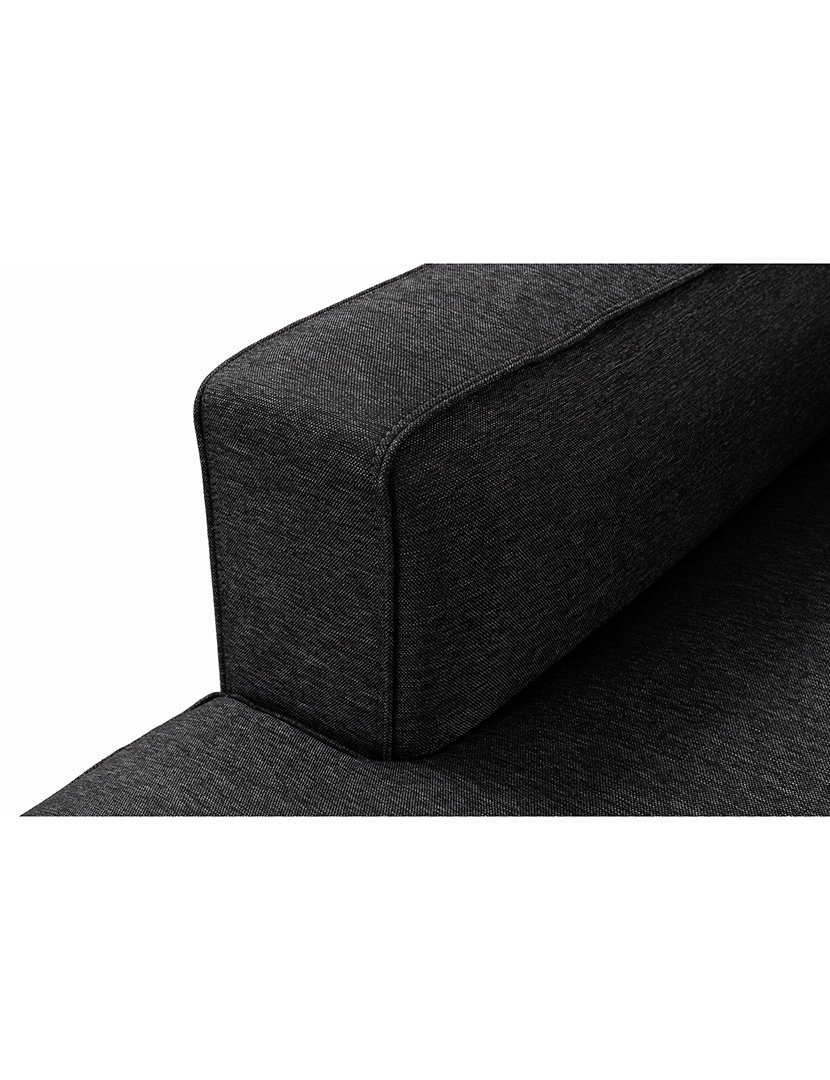 Sofá Modular Chaise Longue Esquerdo Mora XL Antracite