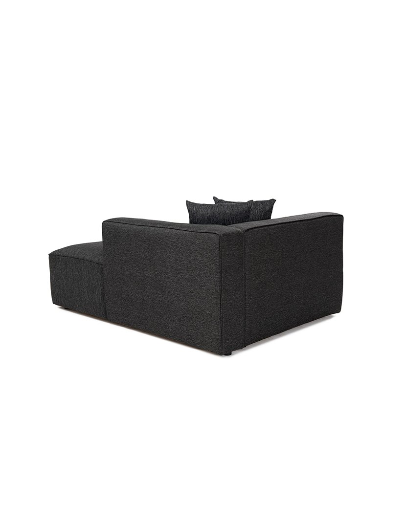 Sofá Modular Chaise Longue Esquerdo Mora XL Antracite