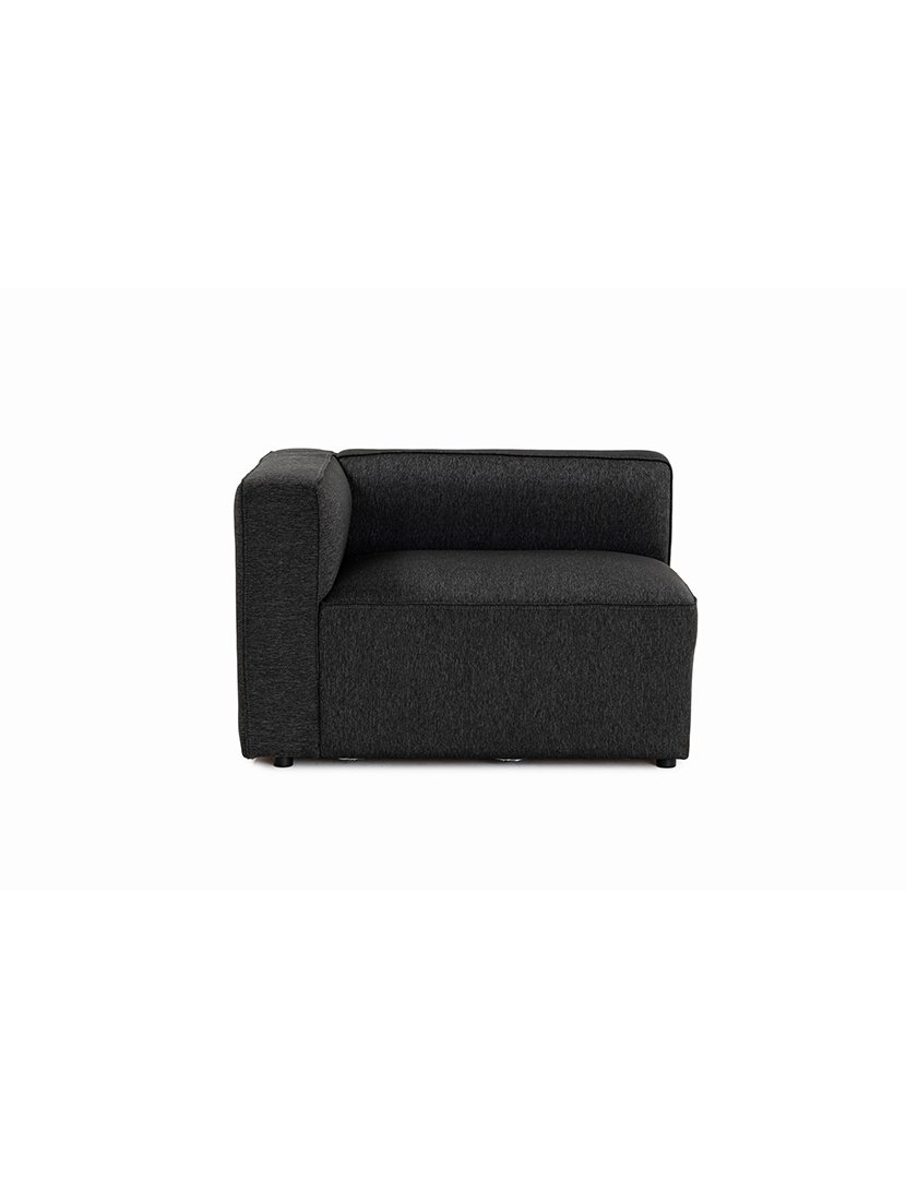 Sofá Modular Chaise Longue Esquerdo Mora XL Antracite
