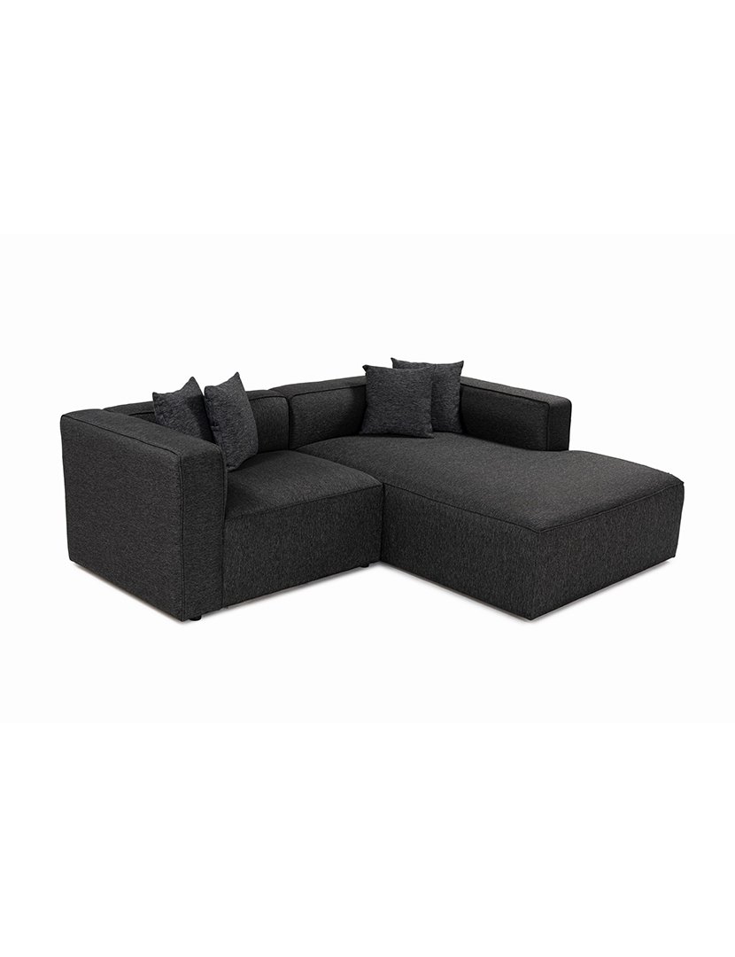 Sofá Modular Chaise Longue Esquerdo Mora XL Antracite