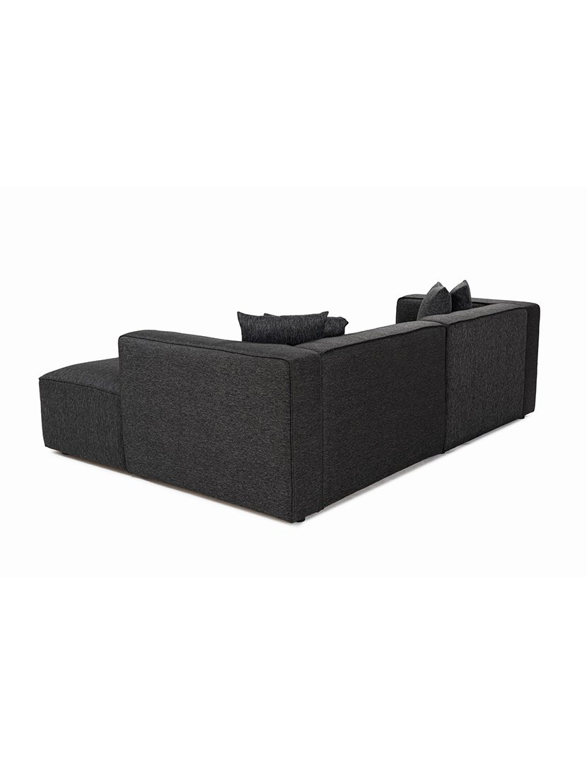 Sofá Modular Chaise Longue Esquerdo Mora XL Antracite