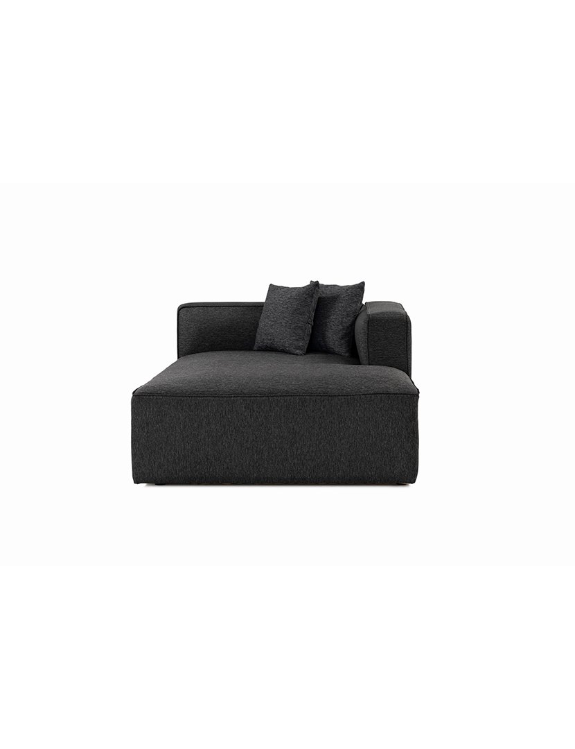Sofá Modular Chaise Longue Direito Mora XL Antracite