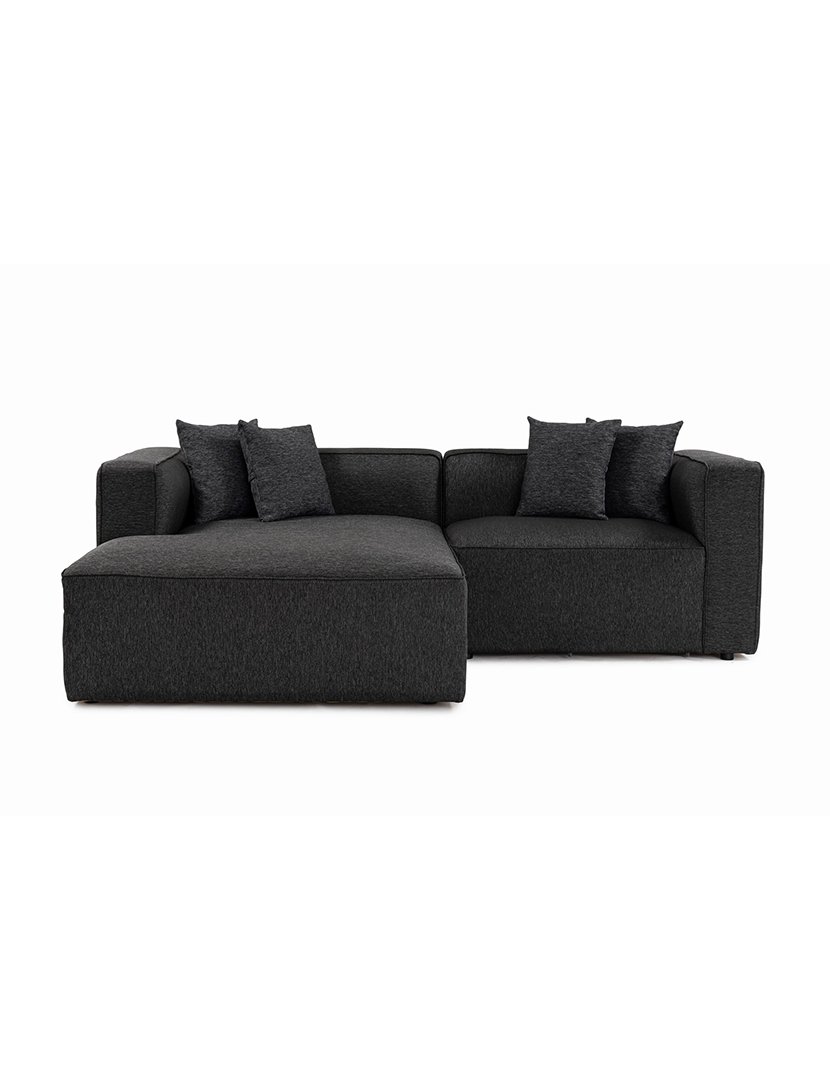 Sofá Modular Chaise Longue Direito Mora XL Antracite