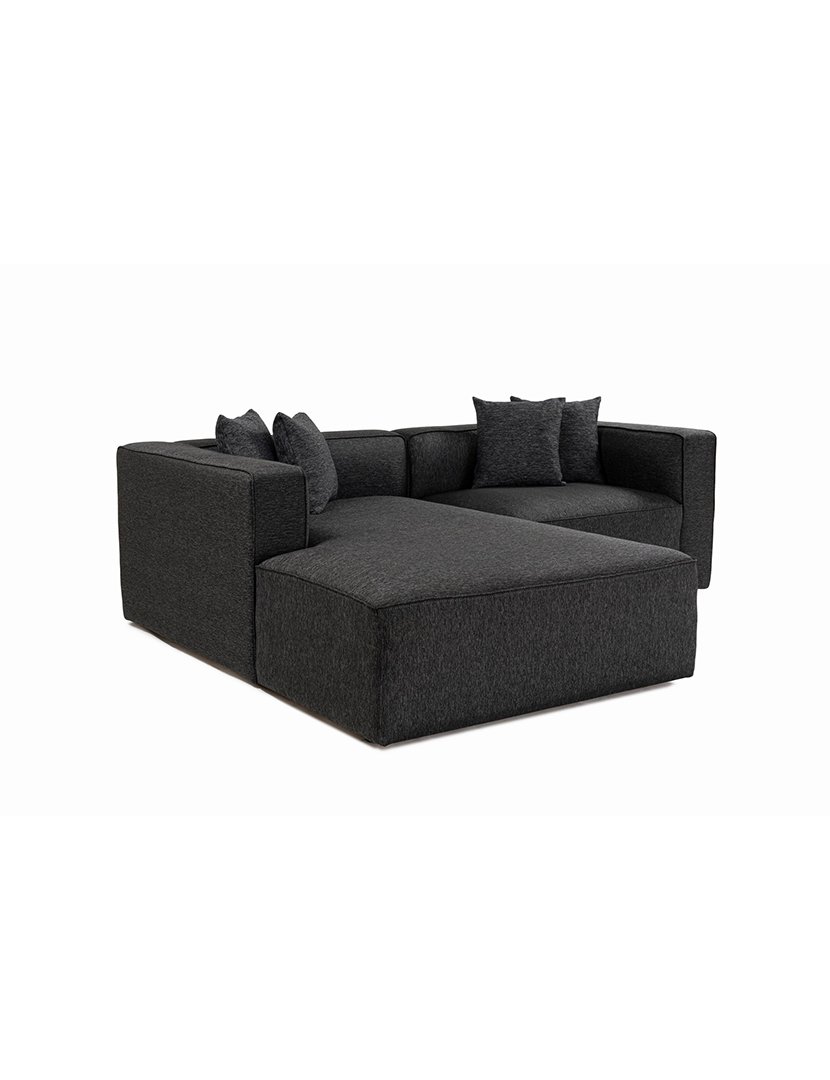 Sofá Modular Chaise Longue Direito Mora XL Antracite