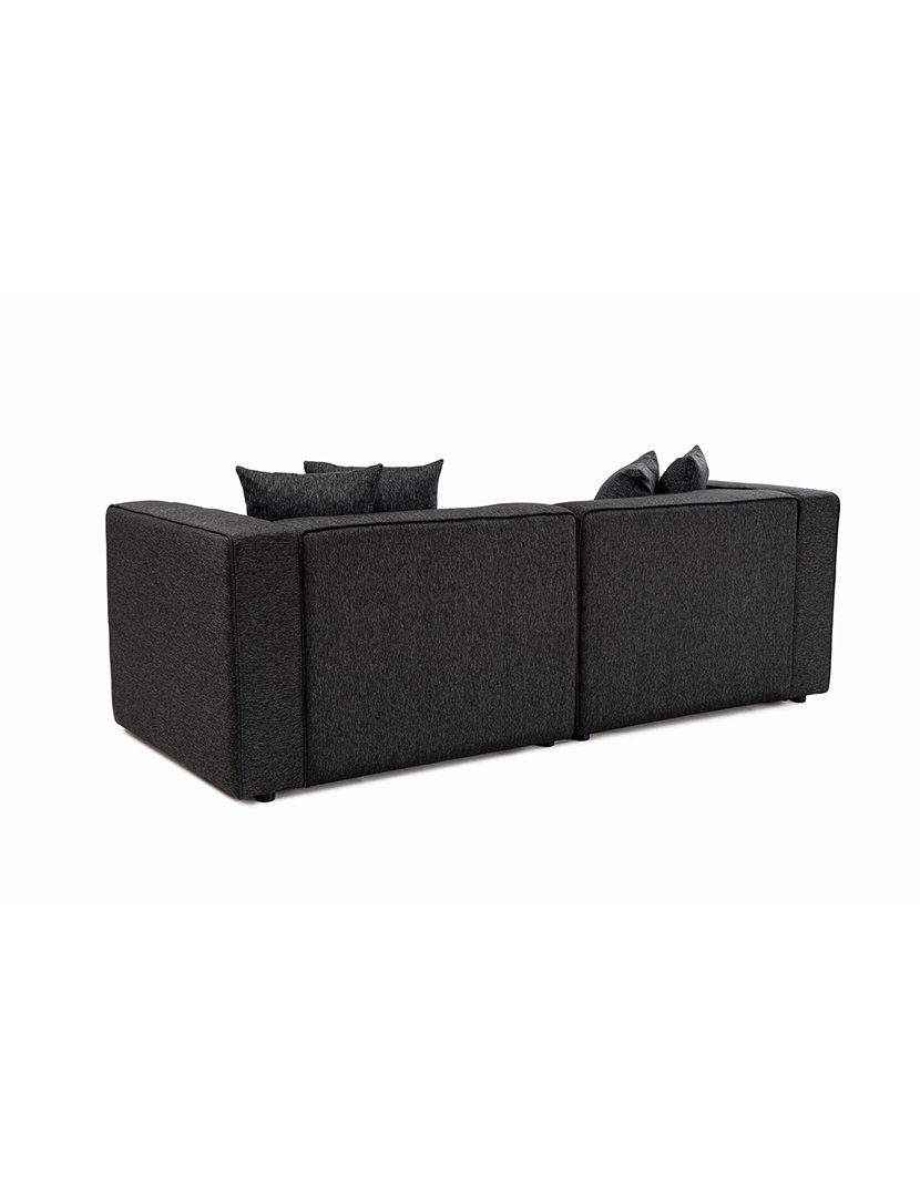 Sofá Modular Chaise Longue Direito Mora XL Antracite