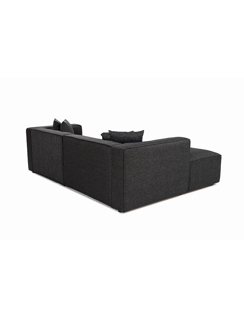 Sofá Modular Chaise Longue Direito Mora XL Antracite