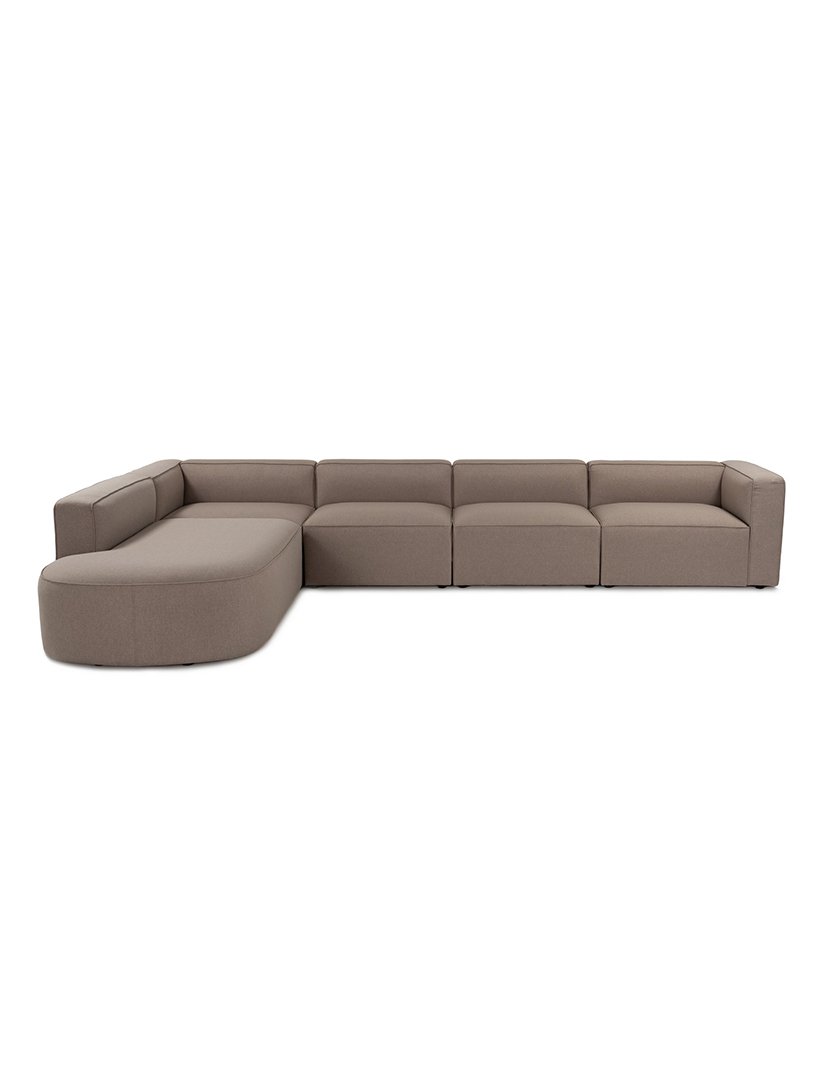 Mora Light Brown Corner Modular Sofa