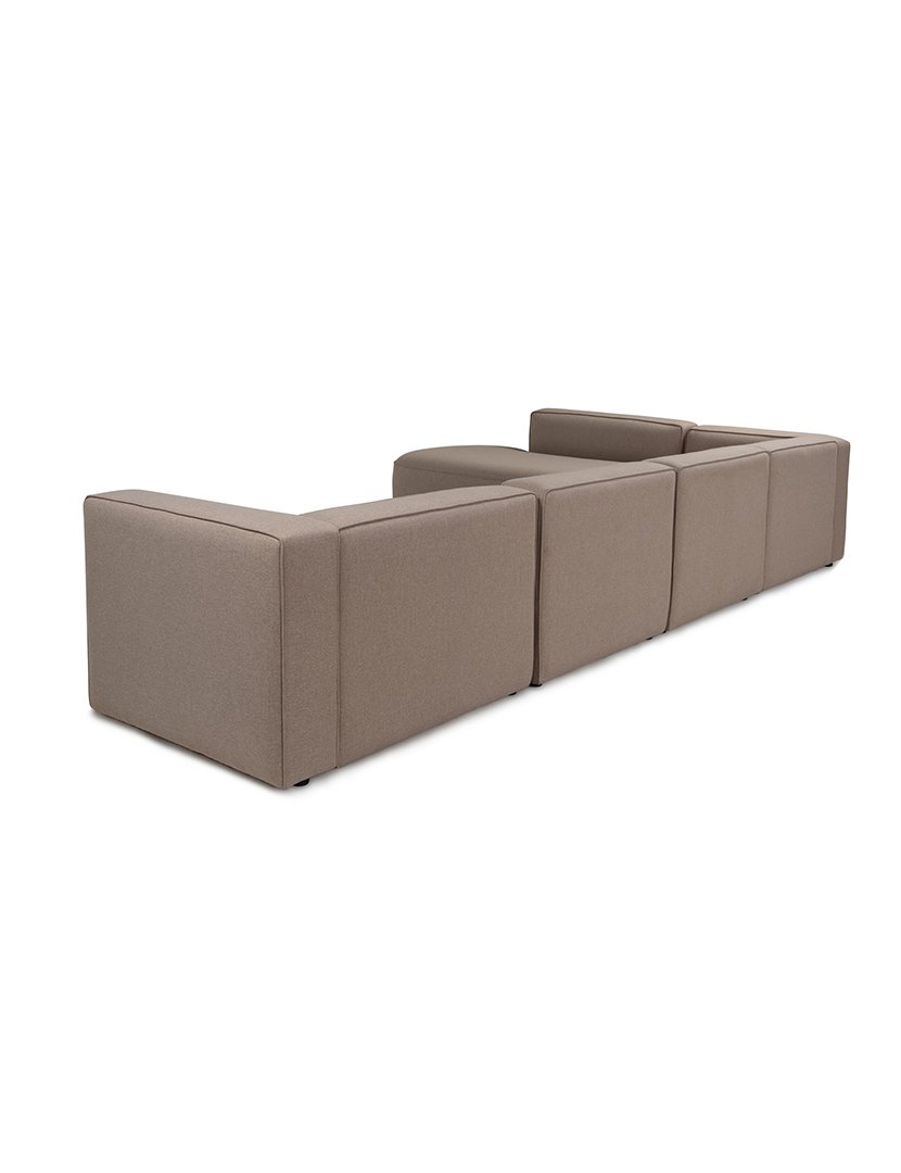 Mora Light Brown Corner Modular Sofa