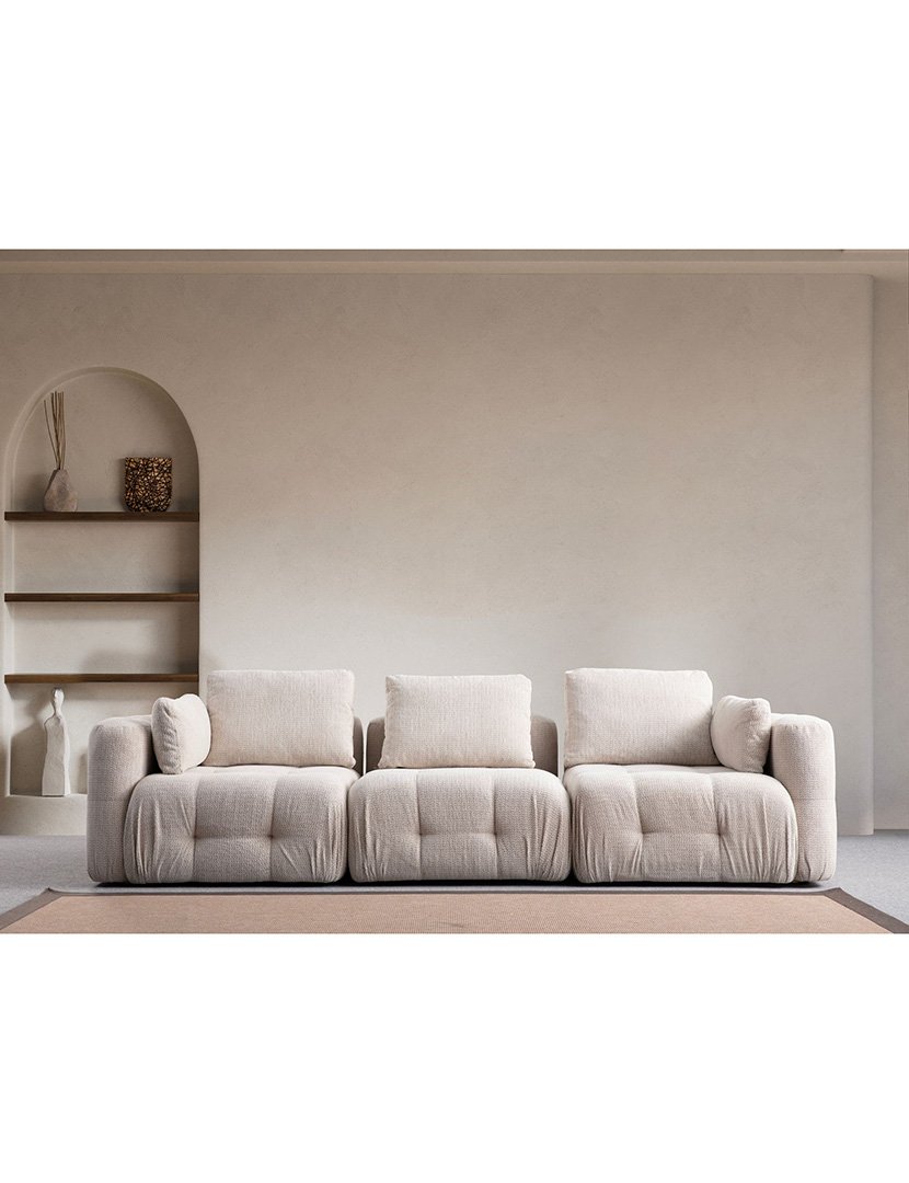 Sofá Modular 3L Amaris Bege
