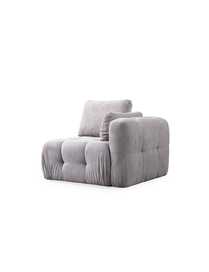 Sofá Modular 2L Amaris Cinzento Claro