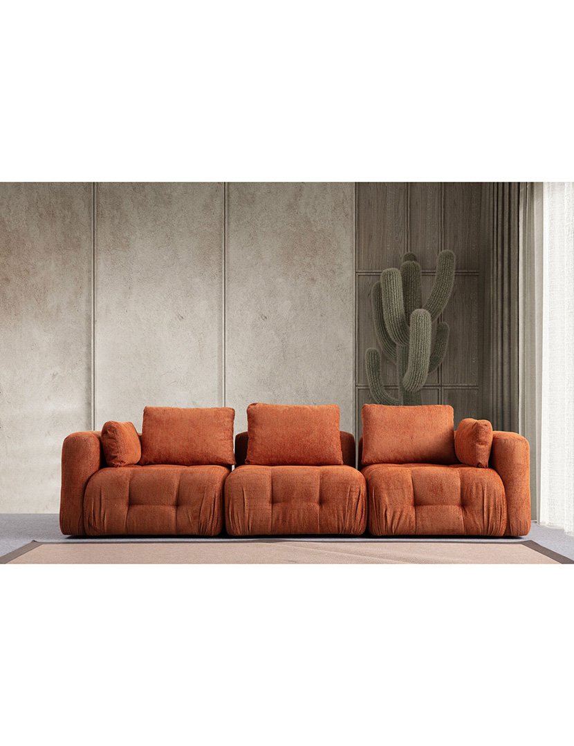 Sofá Modular 3L Amaris Laranja