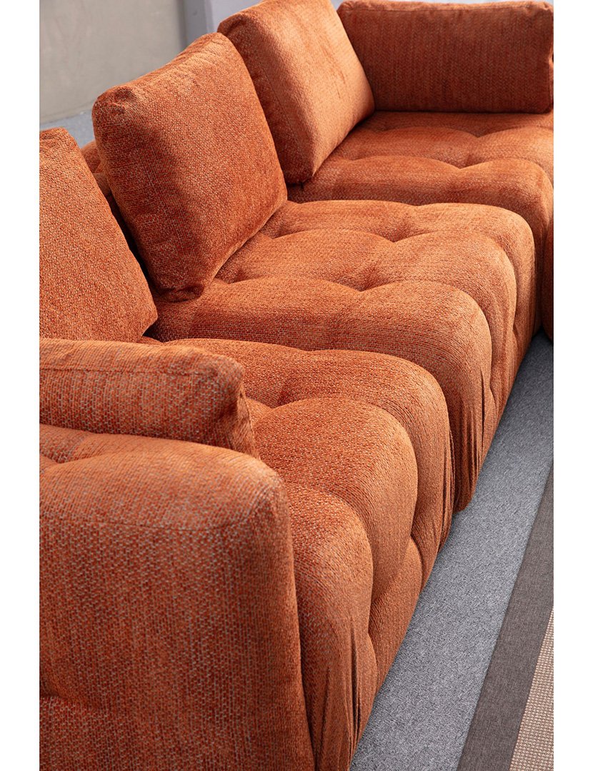 Sofá Modular 3L Amaris Laranja