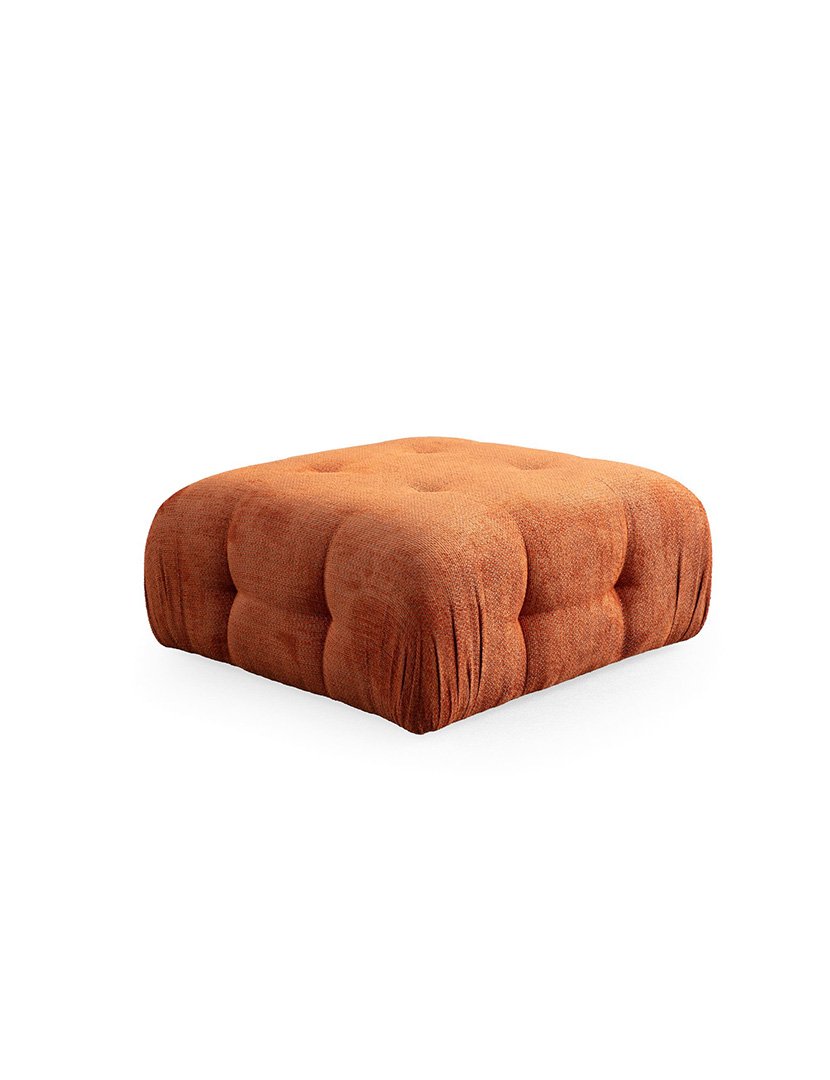Sofá Modular Chaise Longue 2L Amaris Laranja