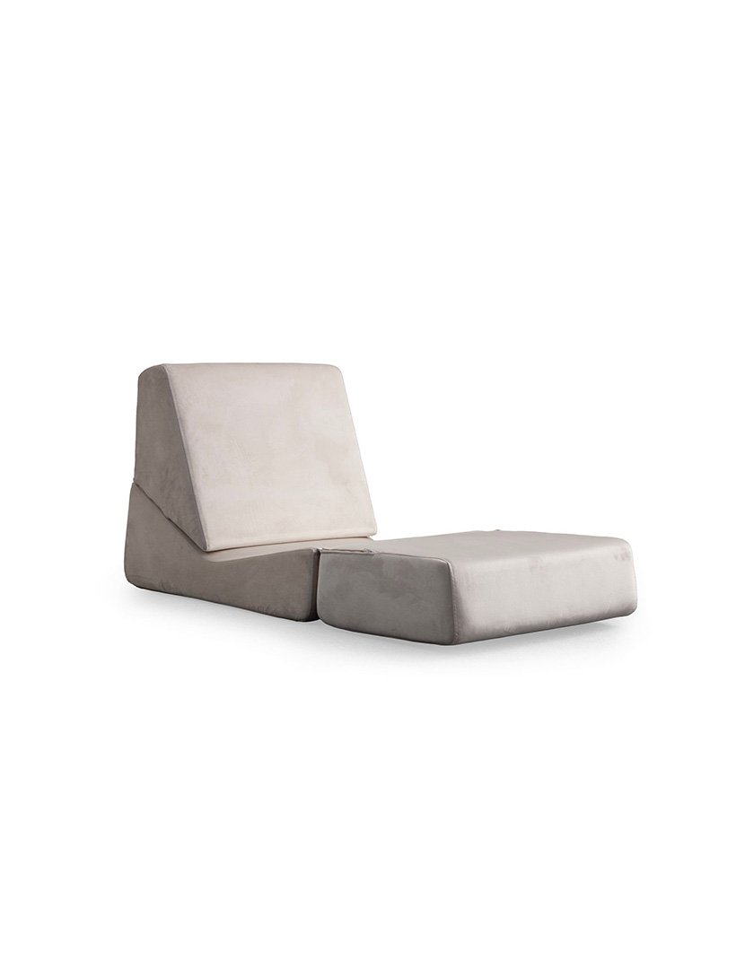 Poltrona Convertível Origami Creme