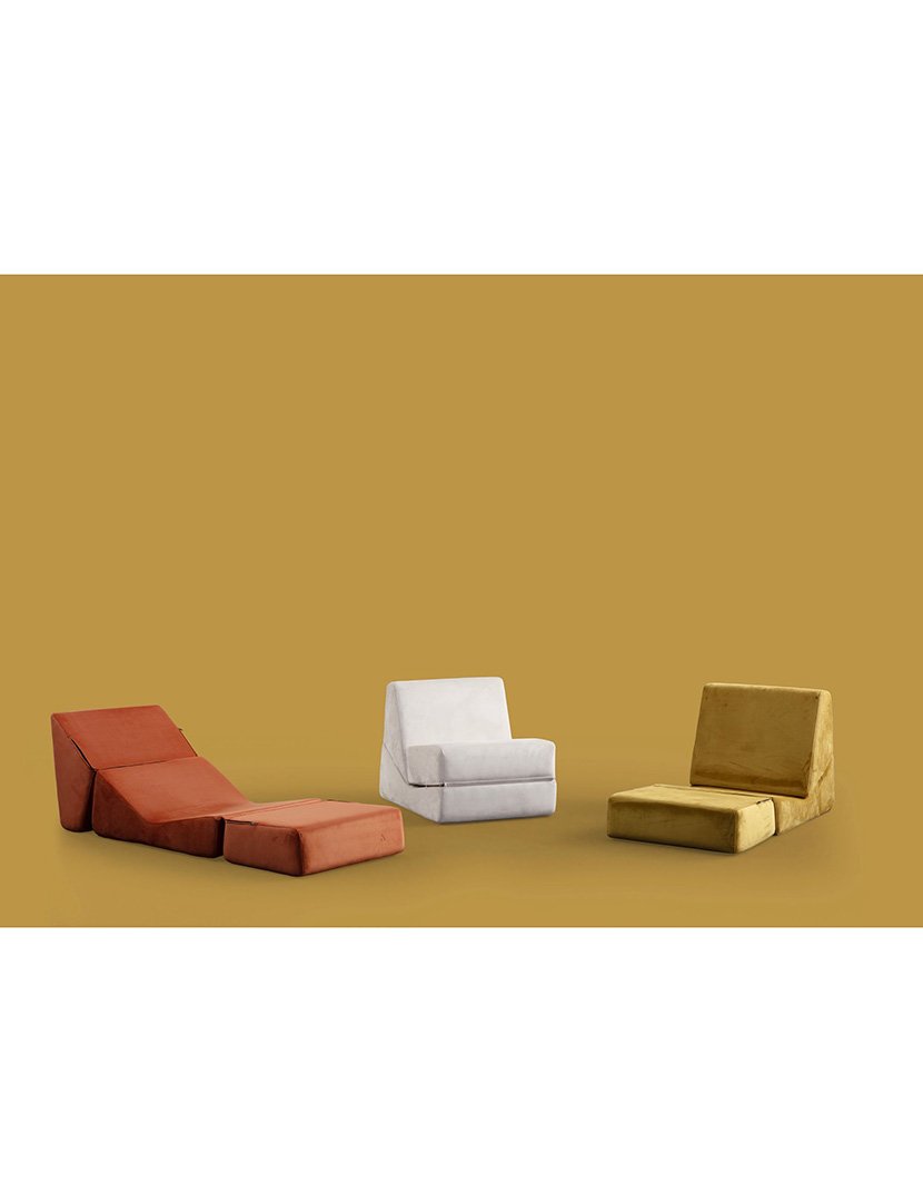 Poltrona Convertível Origami Coral