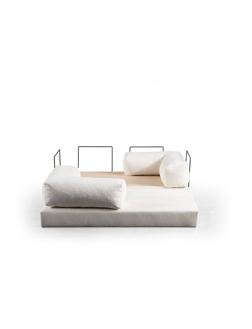 Sofá Cama 2L Via Con Branco