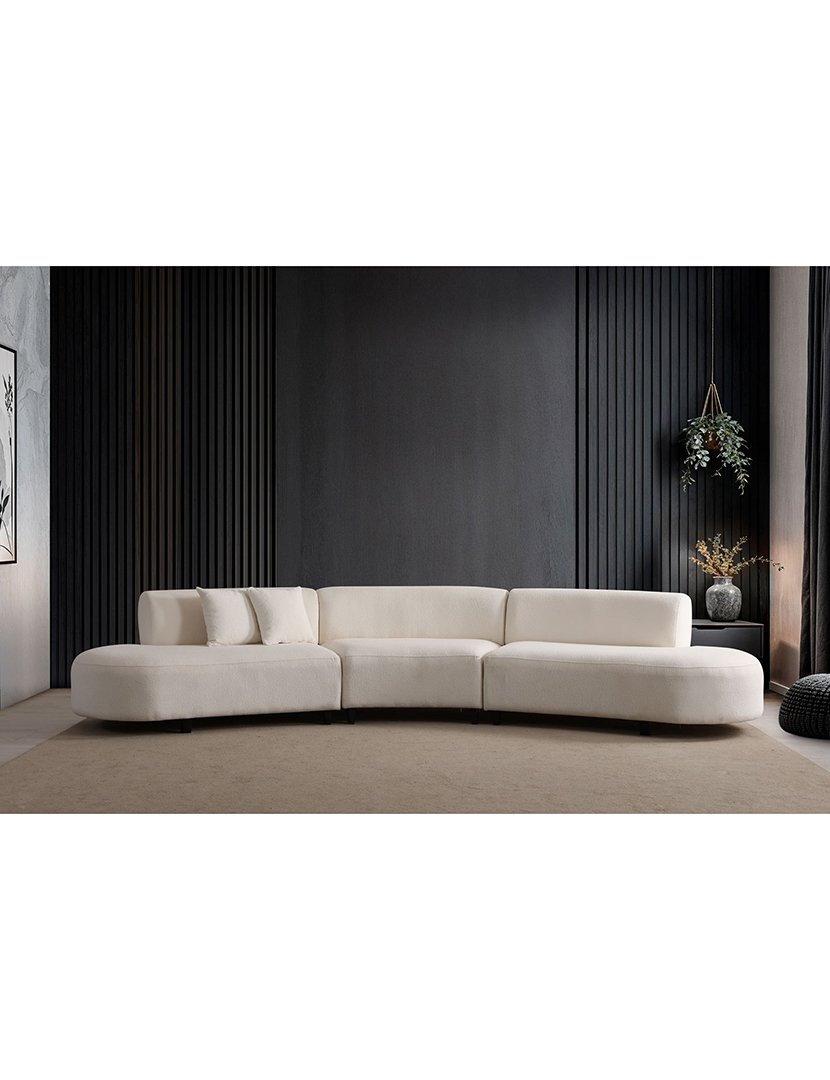 Sofá Canto Pars Creme