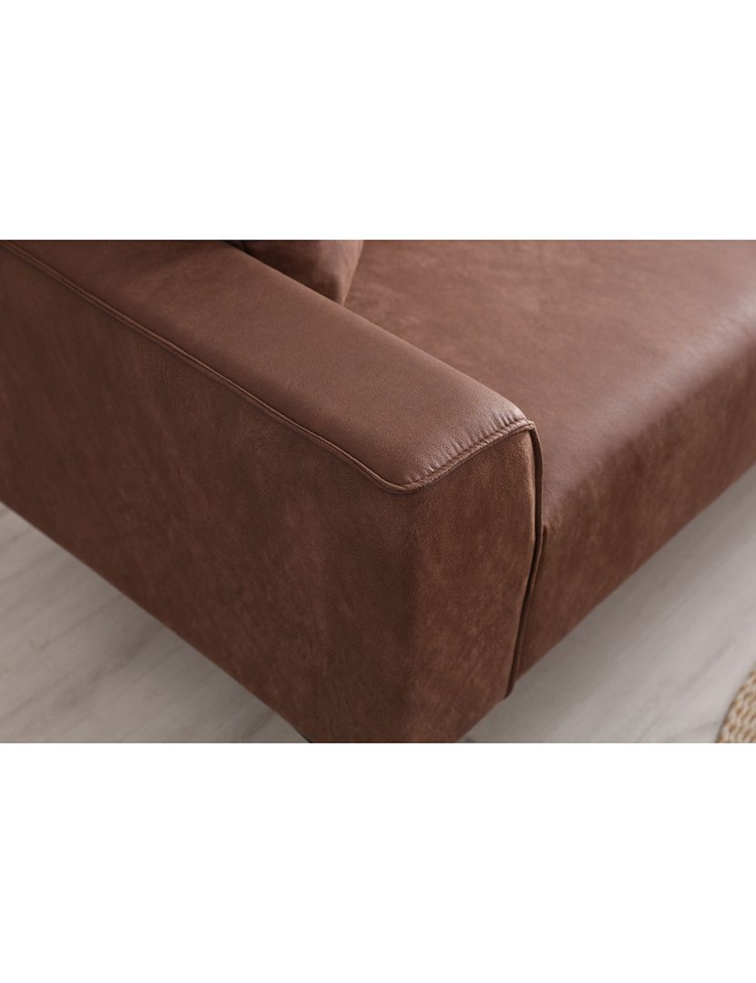 Sofá 3L New Petra Castanho