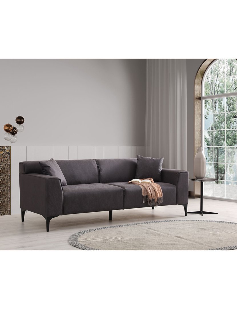 Sofá 3L New Petra Antracite