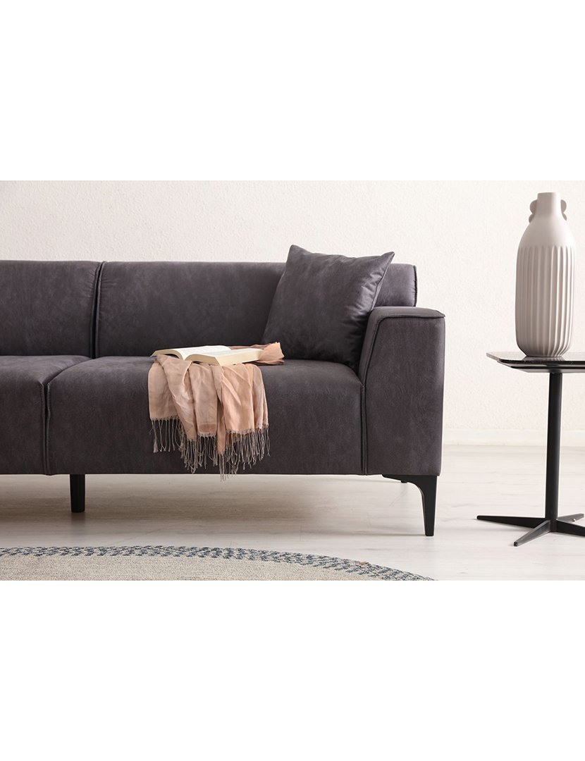 Sofá 3L New Petra Antracite
