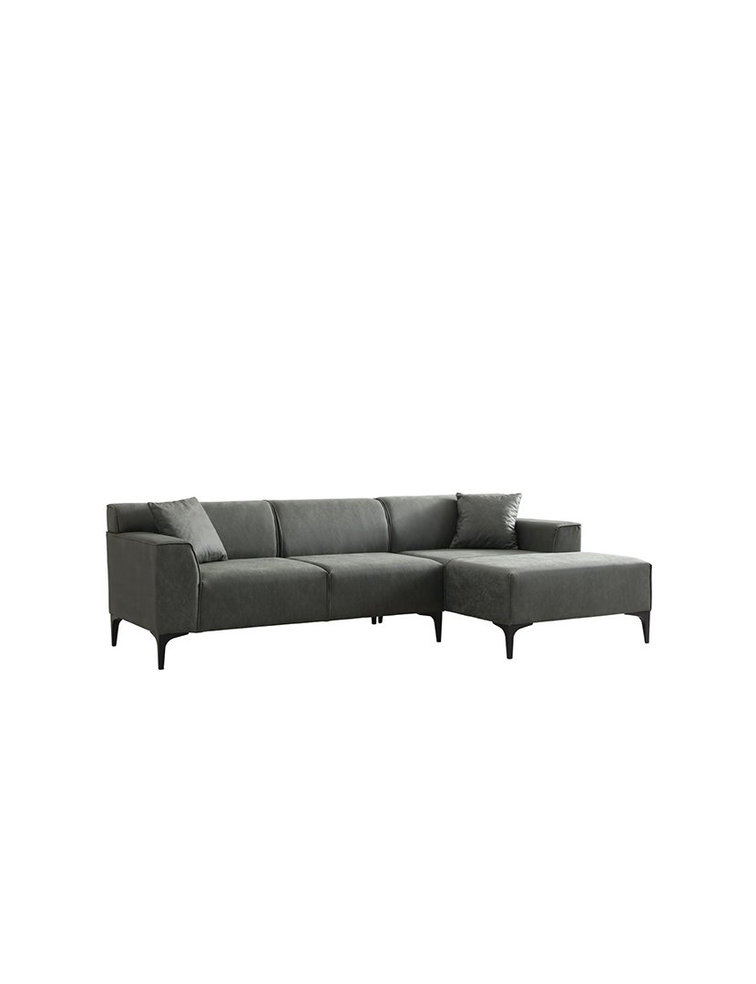 Sofá Chaise Longue Direito New Petra Verde