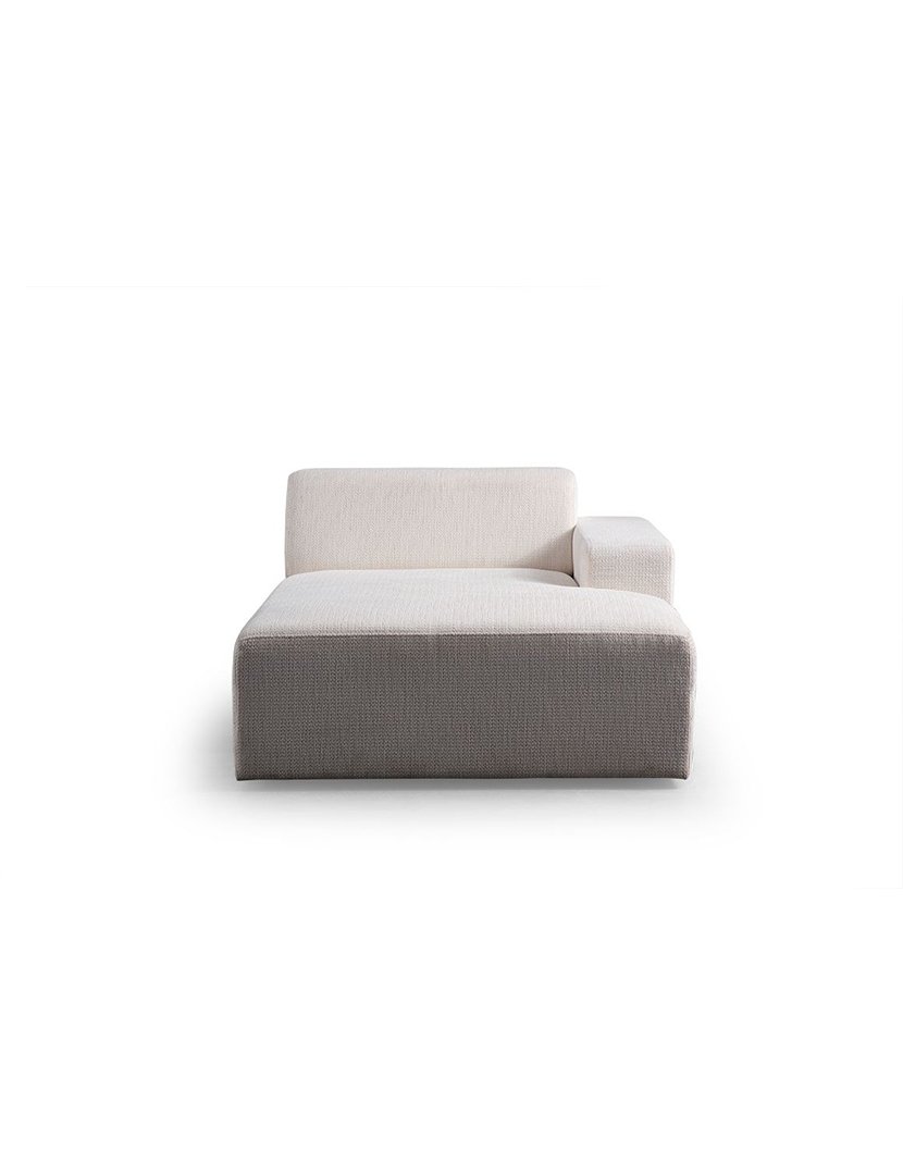 Melva White Corner Modular Sofa