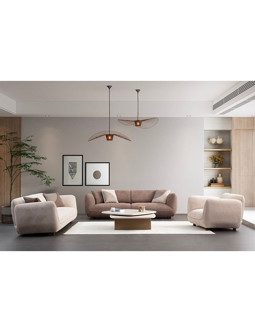 Sofá 4L Pavia Castanho