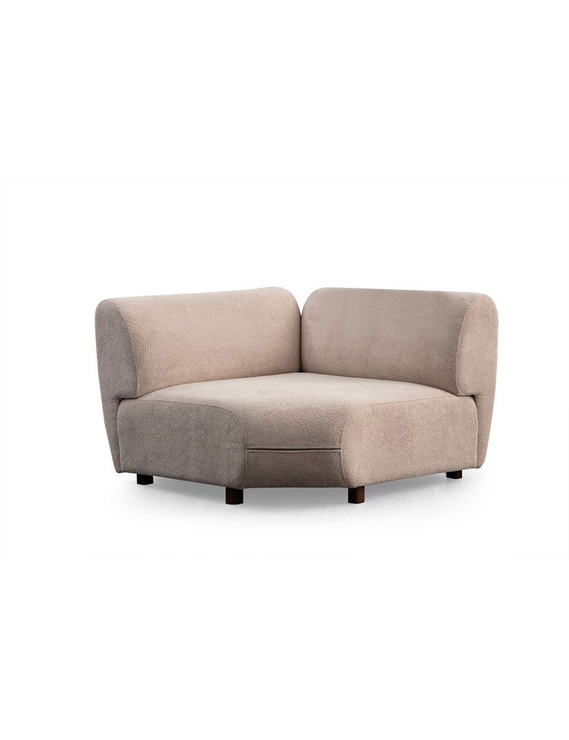 Sofá Modular Canto Pavia 3 Creme