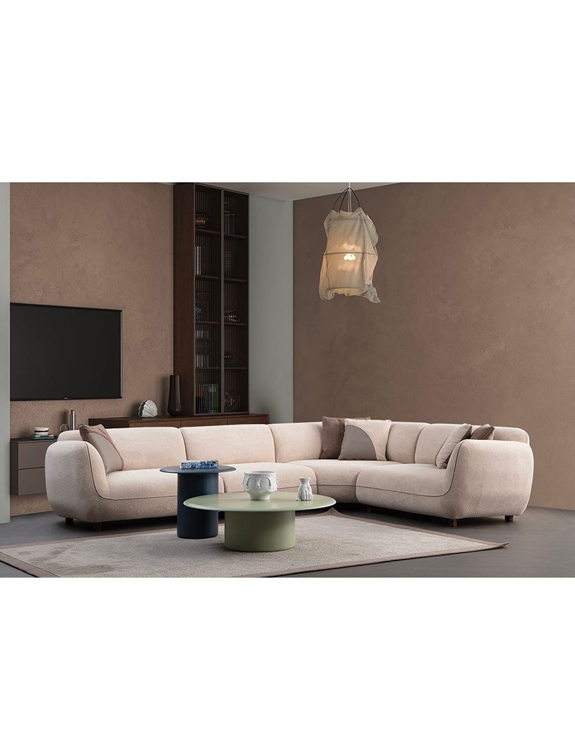 Sofá Modular Canto Pavia 4 Creme