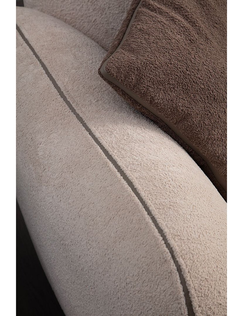 Sofá Modular Canto Pavia 4 Creme