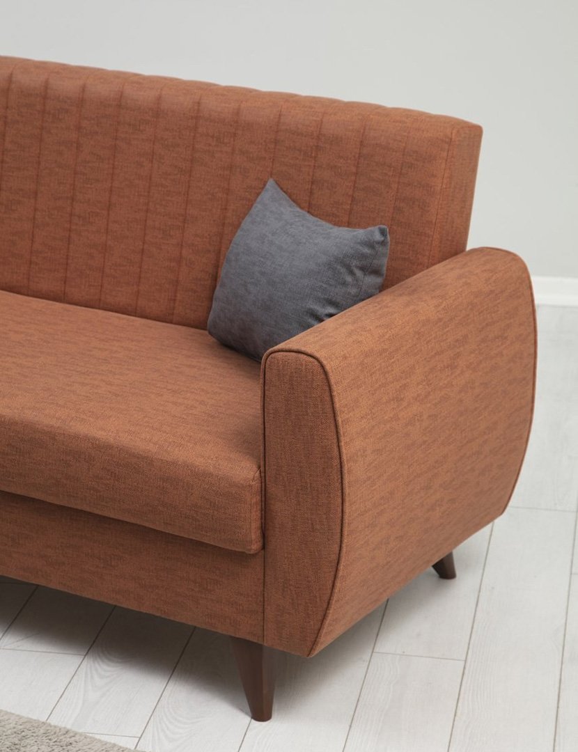 Sofá Cama 3L Alkon Terracota