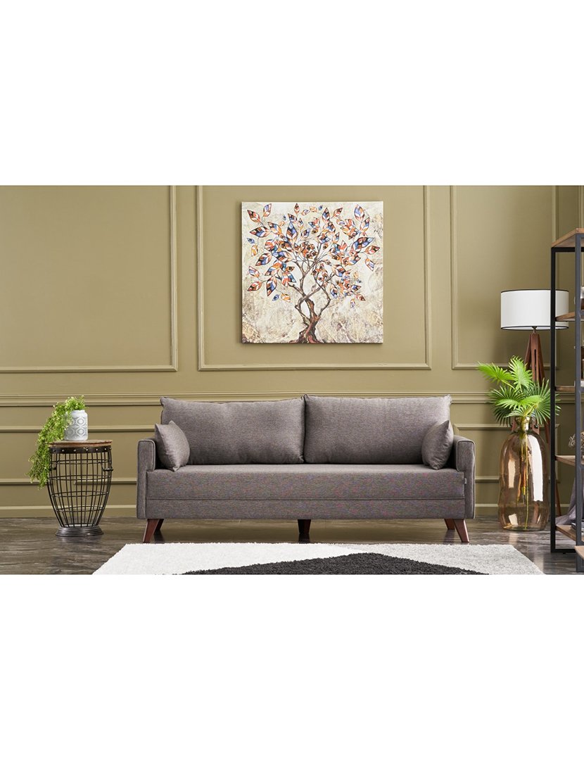 Sofá 3L Bella Castanho