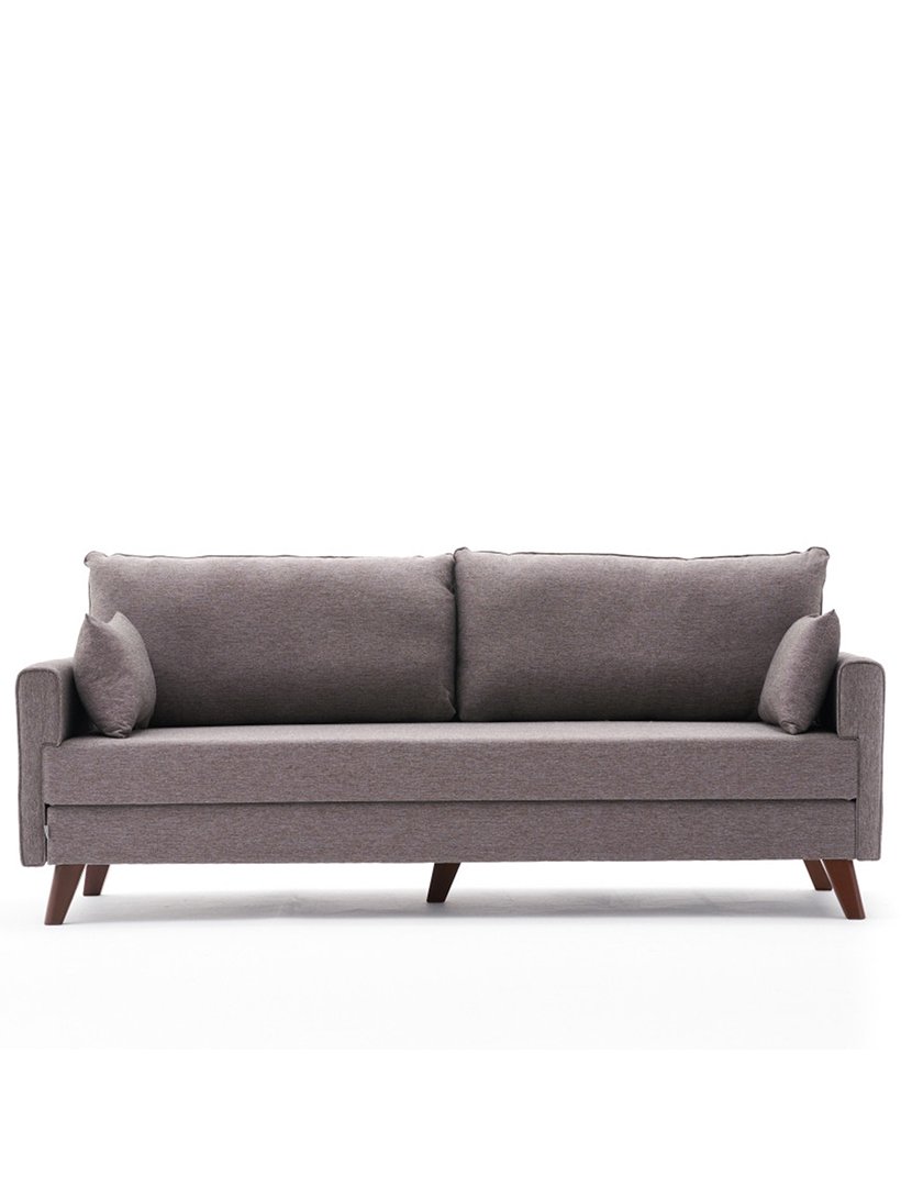 Sofá Cama 3L Bella Castanho