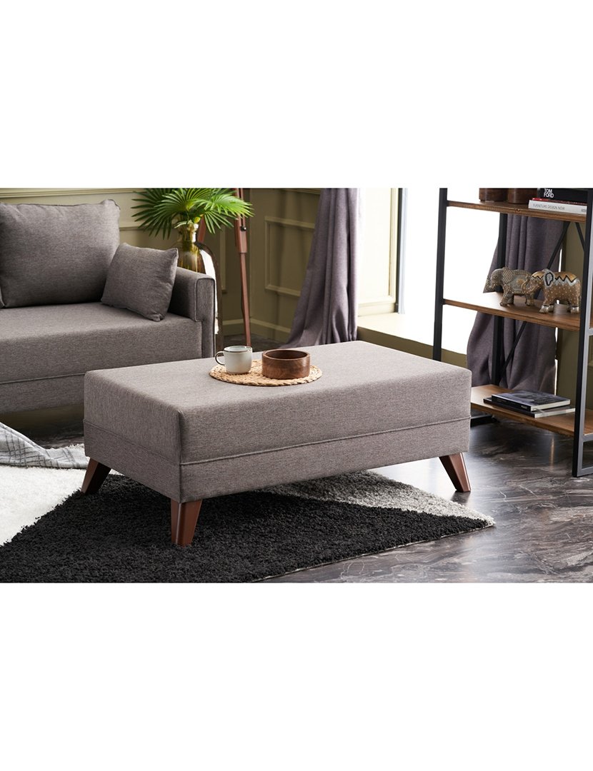 Sofá Cama Chaise Longue Esquerdo Bella Mini Castanho
