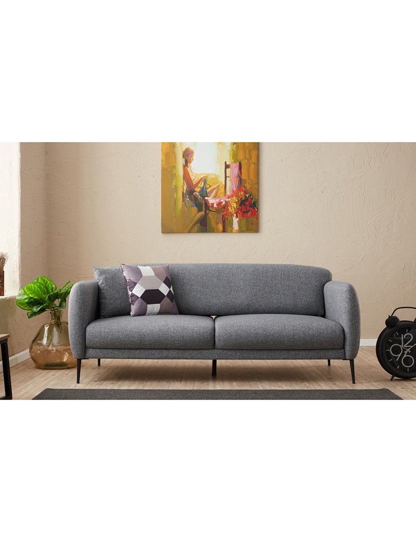 Sofá Cama 3L Venus Cinzento