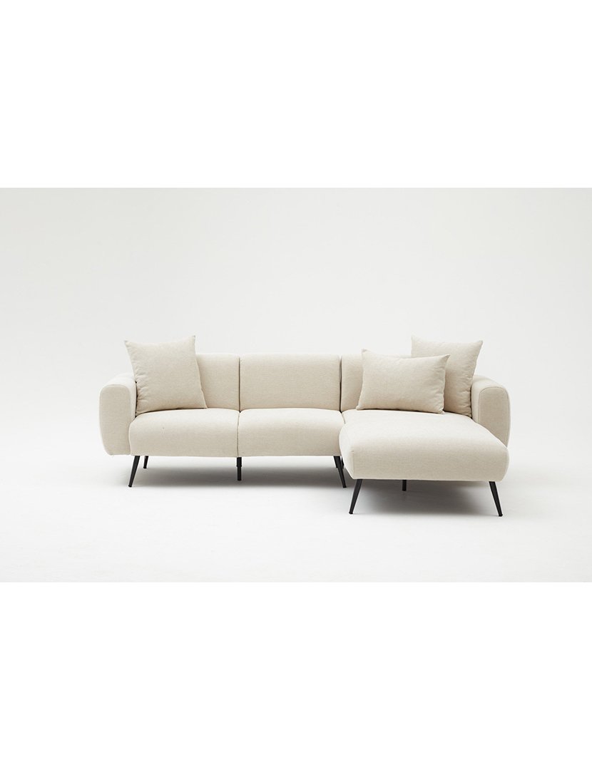 Sofá Chaise Longue Direito Side Creme