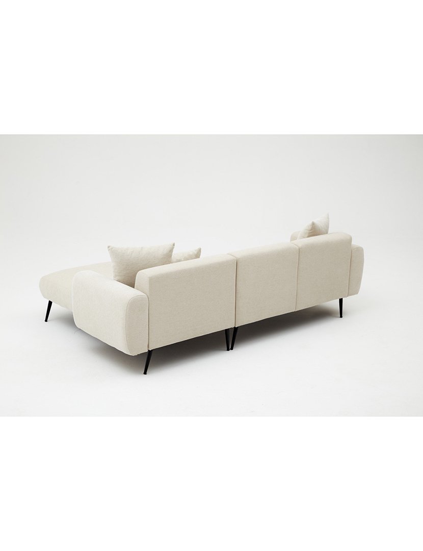 Sofá Chaise Longue Direito Side Creme