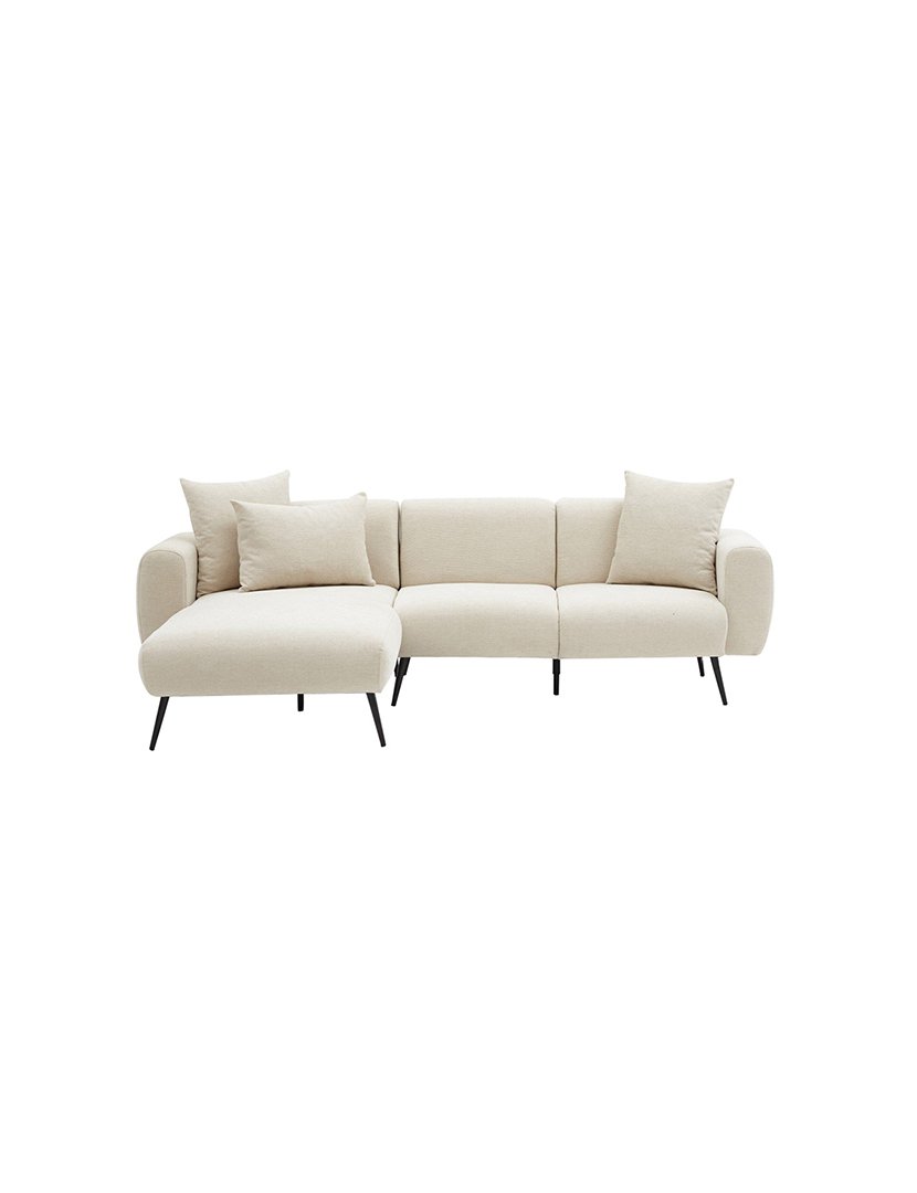 Sofá Chaise Longue Esquerdo Side Creme