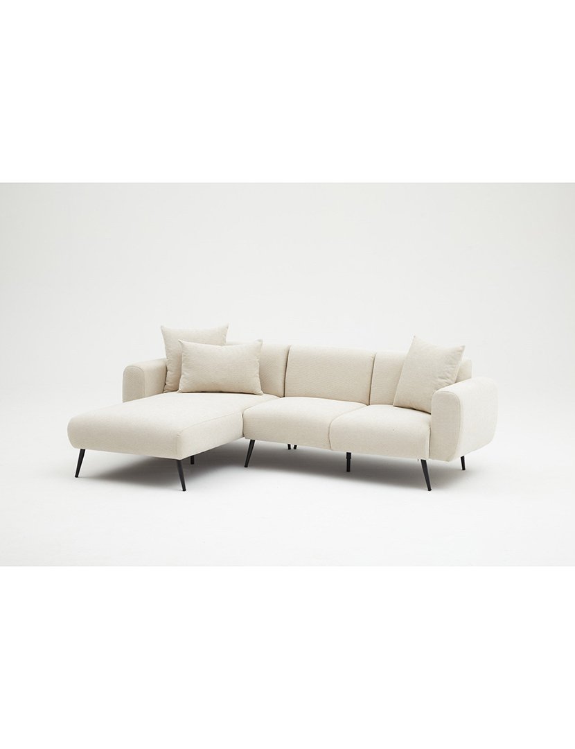 Sofá Chaise Longue Esquerdo Side Creme