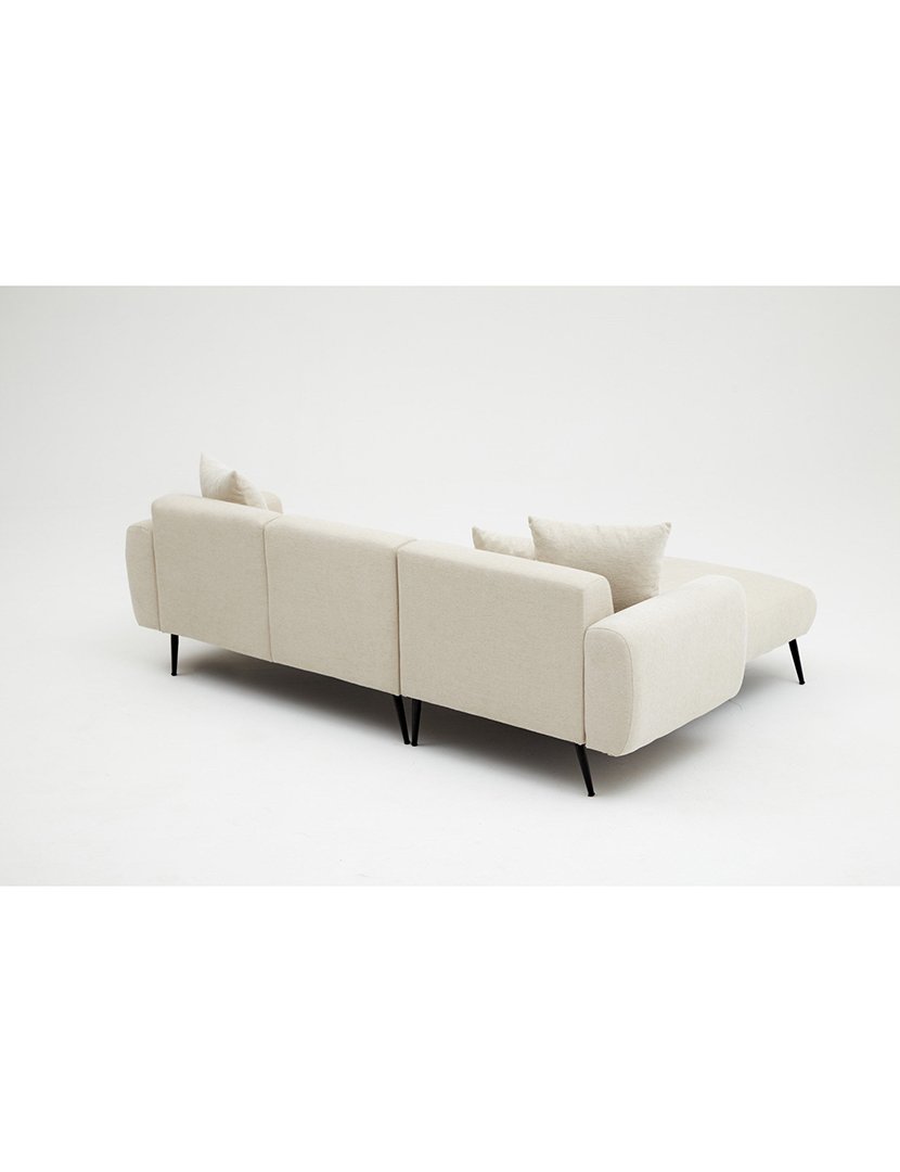 Sofá Chaise Longue Esquerdo Side Creme