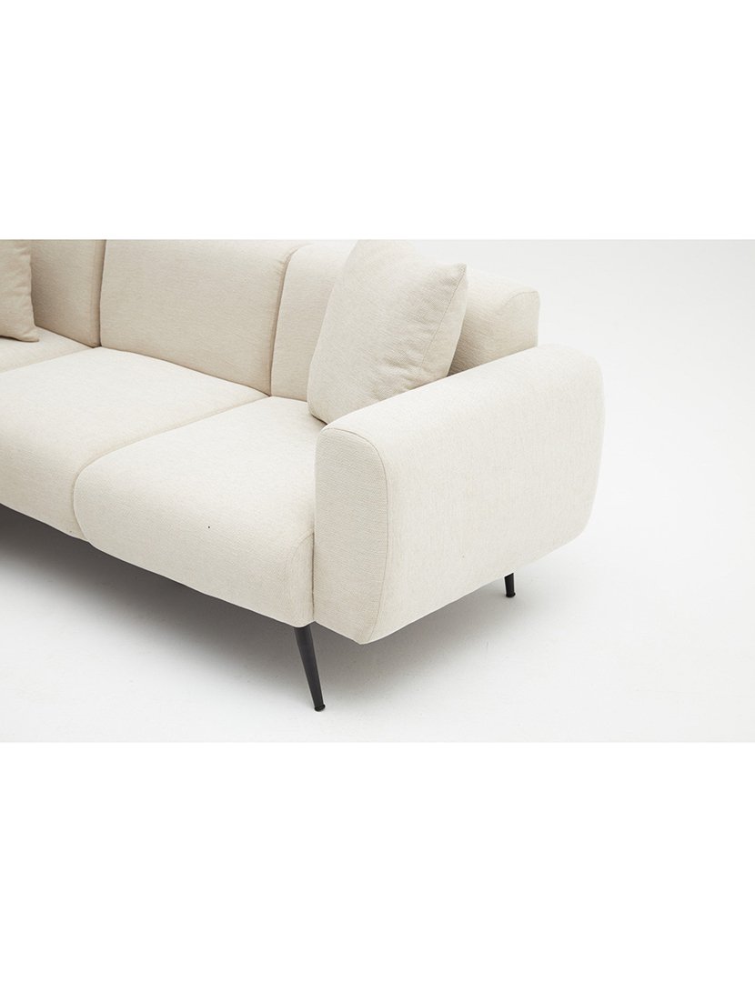 Sofá Chaise Longue Esquerdo Side Creme