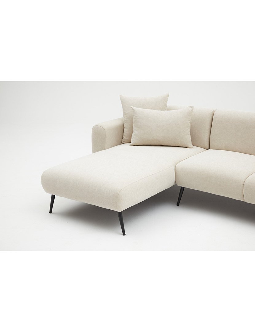 Sofá Chaise Longue Esquerdo Side Creme