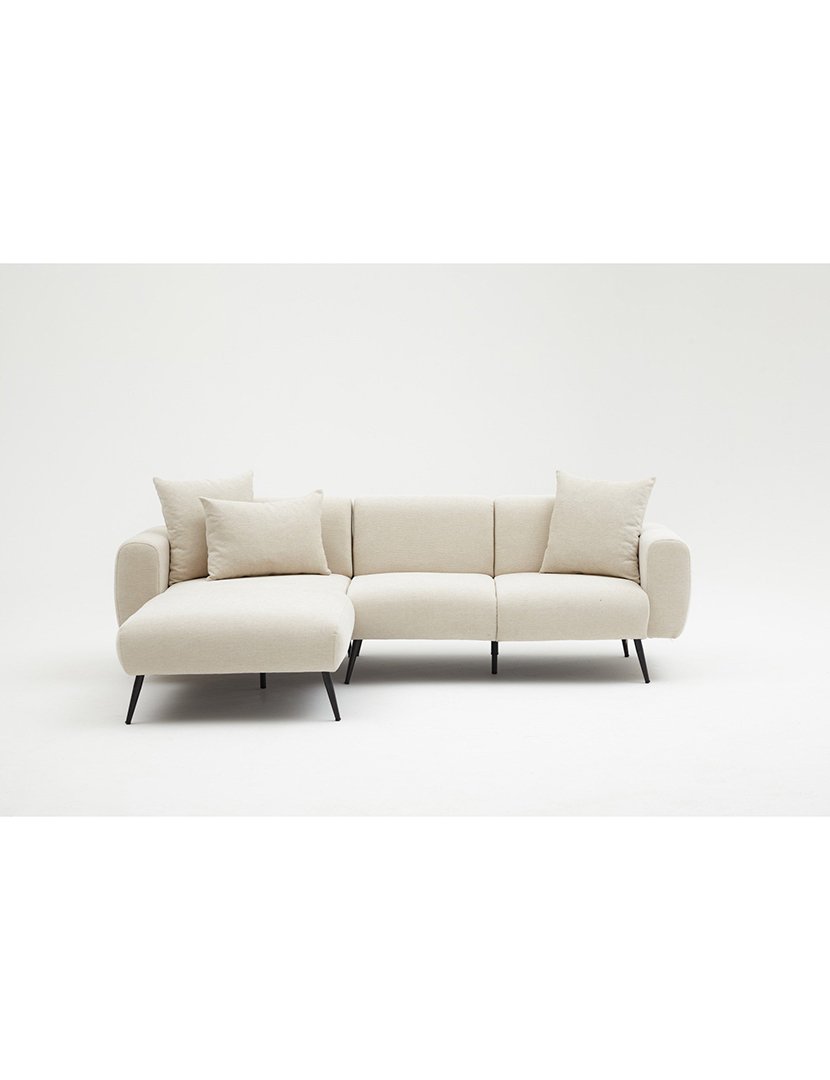 Sofá Chaise Longue Esquerdo Side Creme